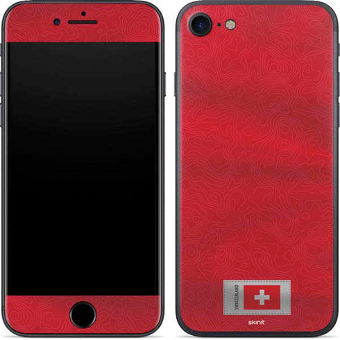 Switzerland Soccer Flag iPhone 8 Skin